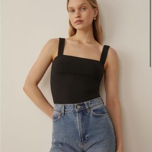 Reformation Black Canyon Tank Top